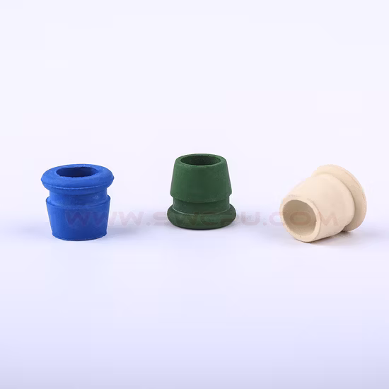 Kundenspezifische Gummitülle aus Silikon/NBR/EPDM FKM zum Abdichten von Silikonprodukten. Gummidrahttülle