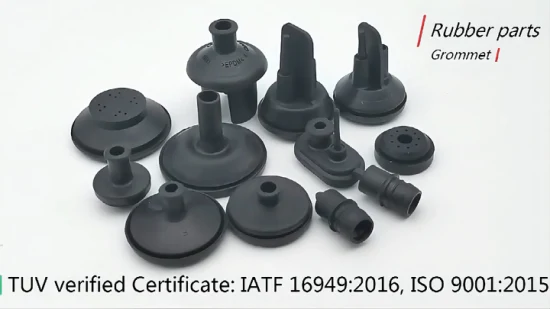 ISO9001 IATF 16949: 2016 zertifizierte EPDM-Alterungsbeständigkeit Gummidraht-Silikon-Kabeldurchführung für Automobil- und Elektronikindustrie